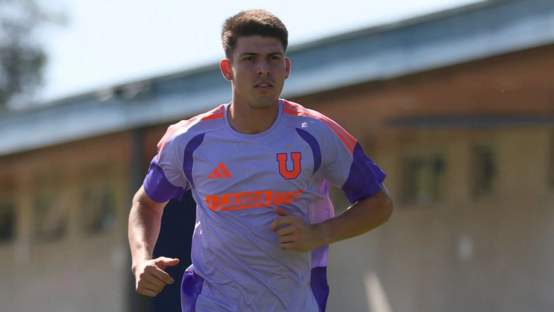Lucas Romero entrenando en Universidad de Chile | FOTO: Universidad de Chile