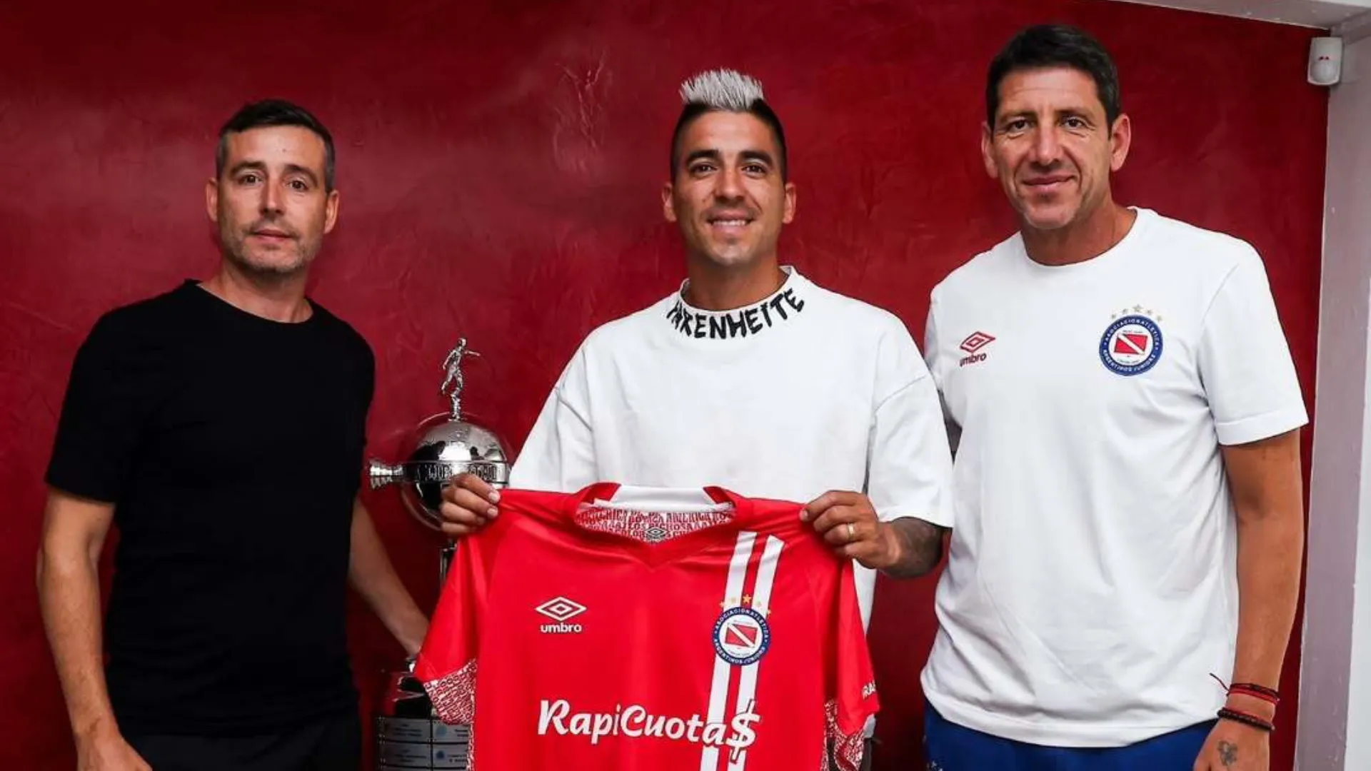 Leandro Fernández anotó un gol en su nuevo club tras dejar Universidad de Chile. (Foto: Argentinos Juniors)