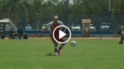 Leandro Fernández anotó un gol en su nuevo club tras dejar Universidad de Chile.