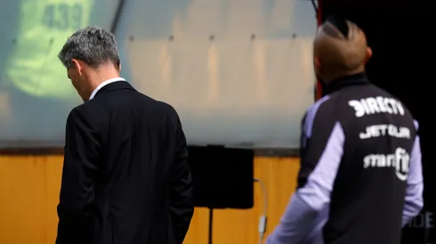 El 'Tano' aclaró todos los rumores de un posible quiebre con el 'King', (Foto: Photosport)
