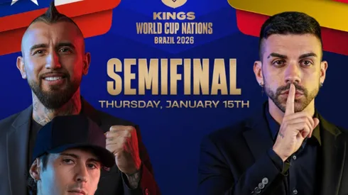 Arturo Vidal quiere hacer historia con Chile en la Kings League.
