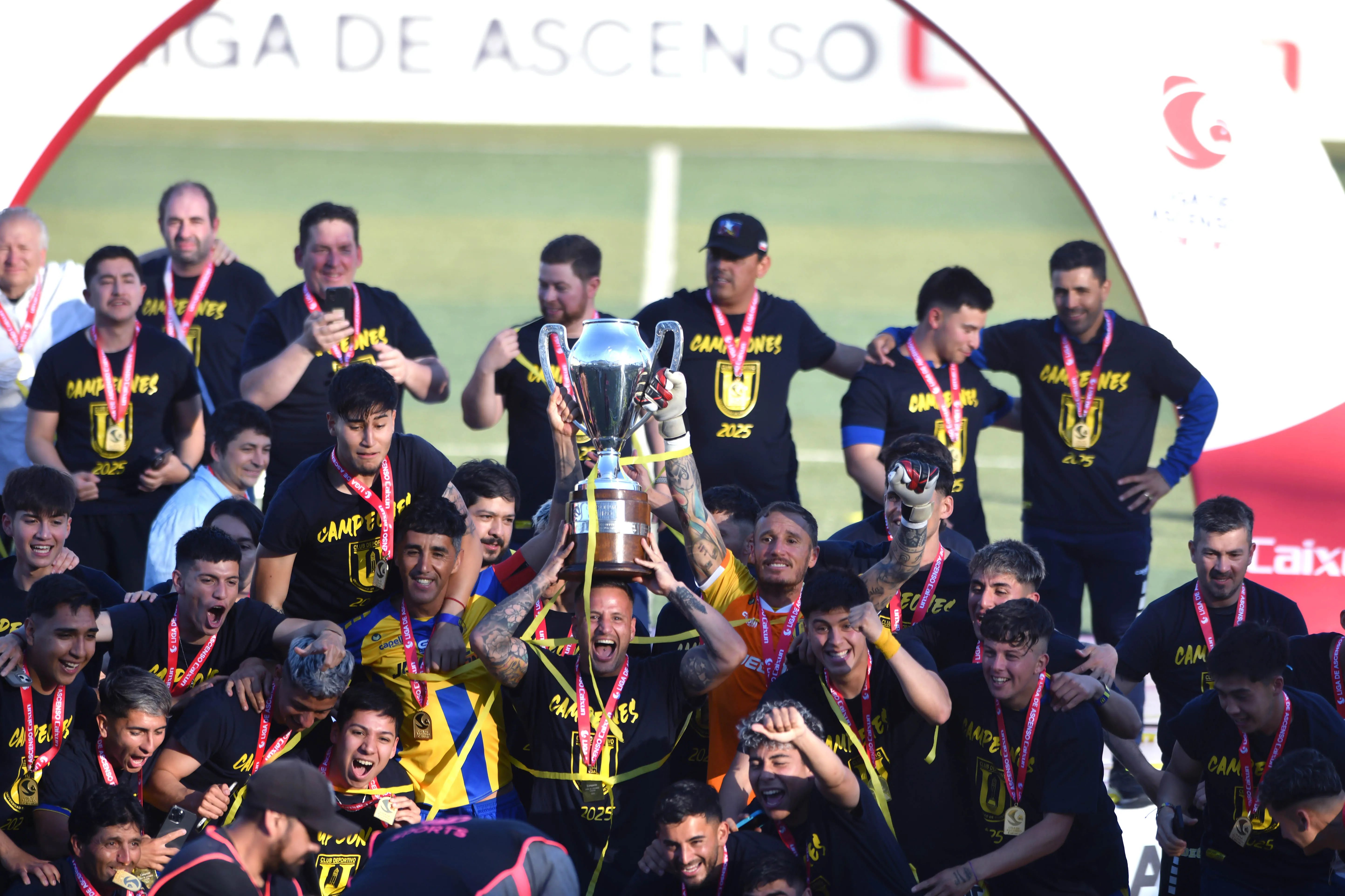 Universidad de Concepción fue el campeón de la Liga de Ascenso 2025. (Foto: Alejandro Pizarro Ubilla/Photosport)