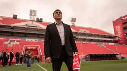 Foto: @Independiente en X. El técnico campeón con el cacique no niega un posible regreso.