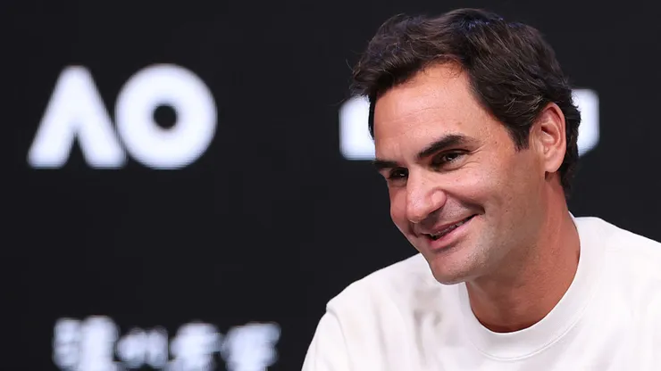 Roger Federer volvió al Australian Open y habló de todo.