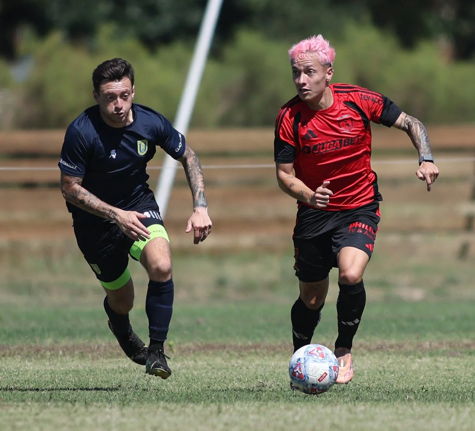 Caristián Zavala sumó sus primeros minutos en su vuelta a Colo Colo. (Foto: @ColoColo)