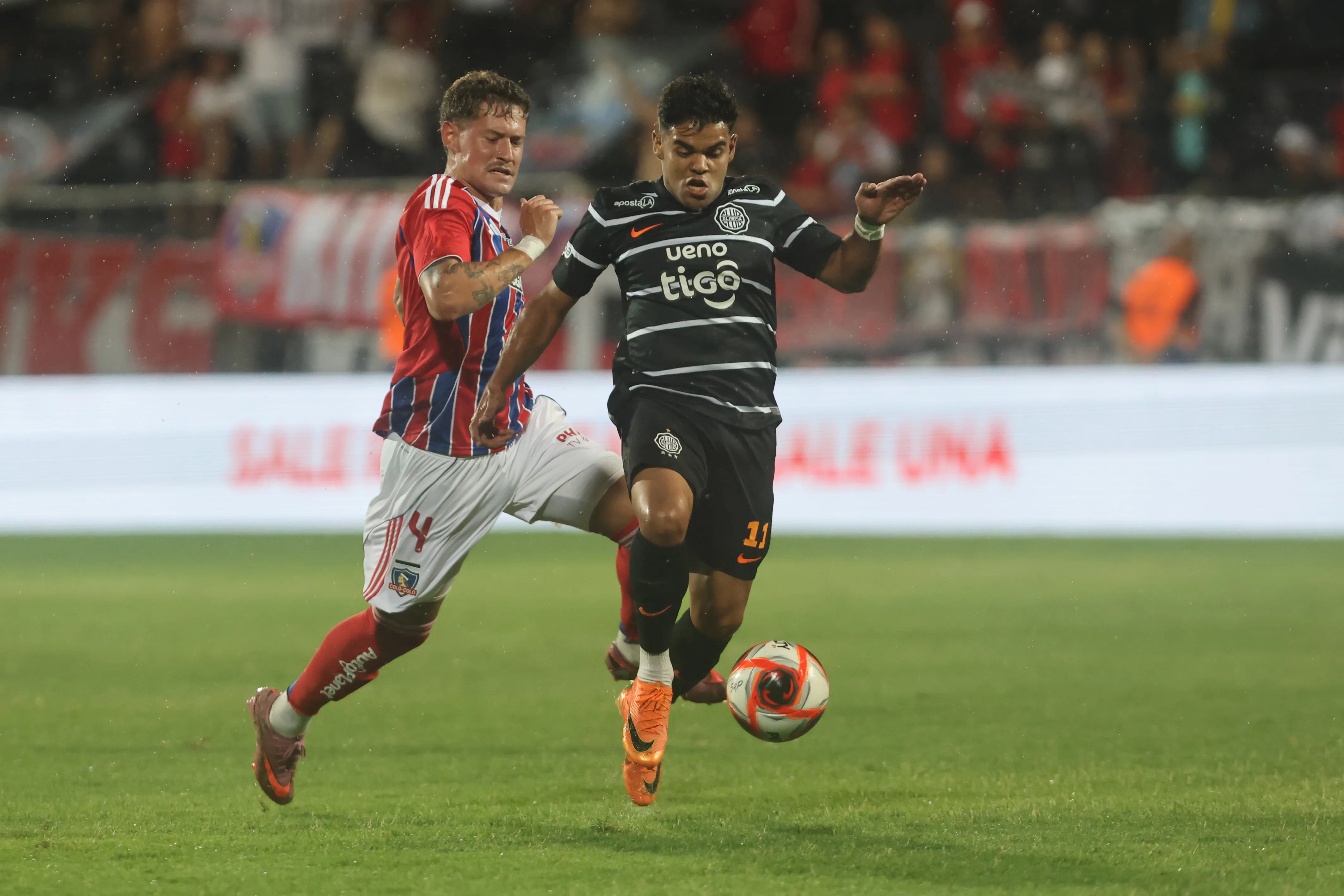 Joaquín Sosa estuvo hasta el minuto 26′ de la segunda parte en cancha | FOTO: FocoUy/Photosport