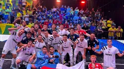 Foto: @kingsleague_mex en x. El delantero de la U de de Conce suma toda su confianza para enfrentar a Brasil en la final.