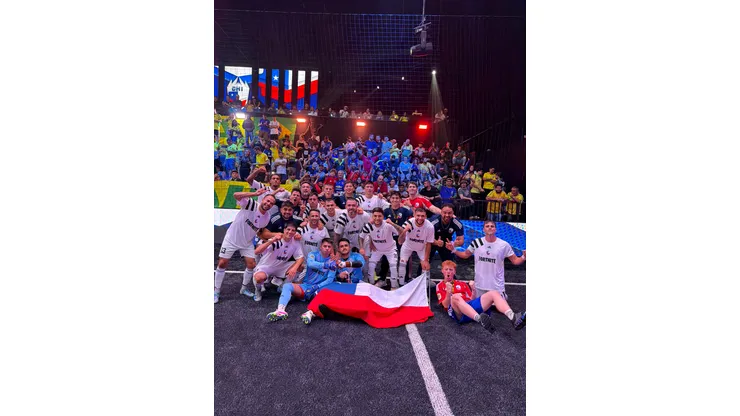 Foto: @kingsleague_mex en x. El delantero de la U de de Conce suma toda su confianza para enfrentar a Brasil en la final.