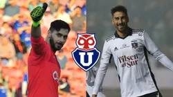 Johnny Herrera le levanta el pulgar a Juan Martín Lucero en la U.