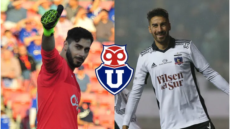 Johnny Herrera le levanta el pulgar a Juan Martín Lucero en la U.