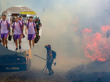 ¿Se suspende la U vs. Racing por los incendios forestales? esto dicen las autoridades de Concepción