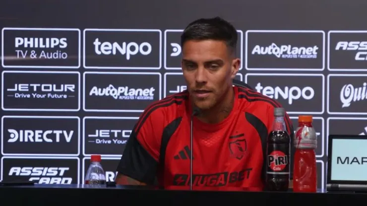 Méndez vio minutos ante Alianza Lima.