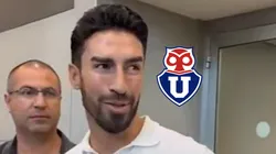 Juan Martín Lucero jugará en Universidad de Chile. Ya está en Santiago.