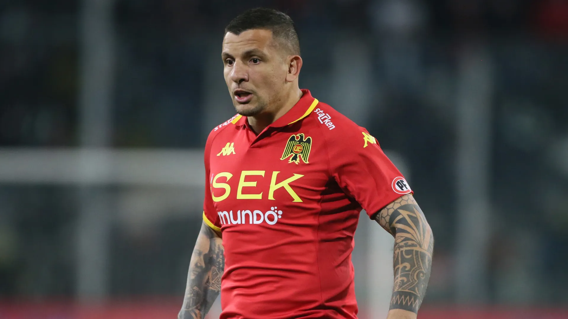 Desde Unión Española siguen recalcando que Vecchio debe volver a los entrenamientos. (Foto: Photosport)