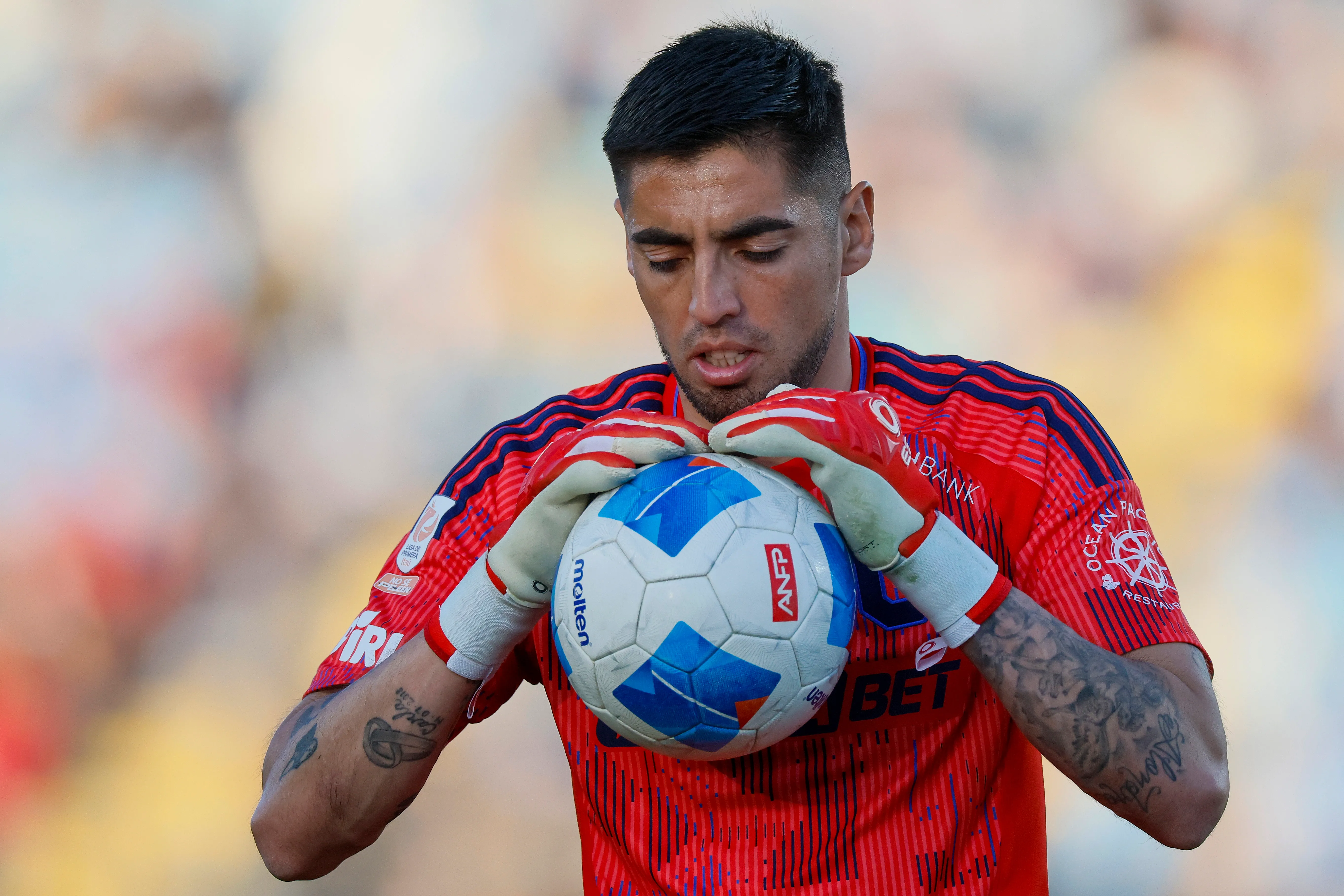 Gabriel Castellón está disponible para jugar en Universidad de Chile. (Imagen: Photosport)