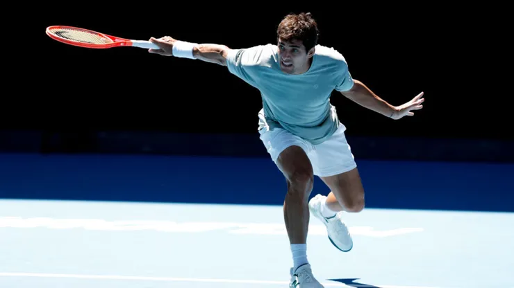 Debuta Cristian Garin en el Australian Open.