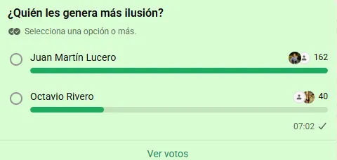 Lucero se impone en las preferencias. | Foto: Bolavip Chile