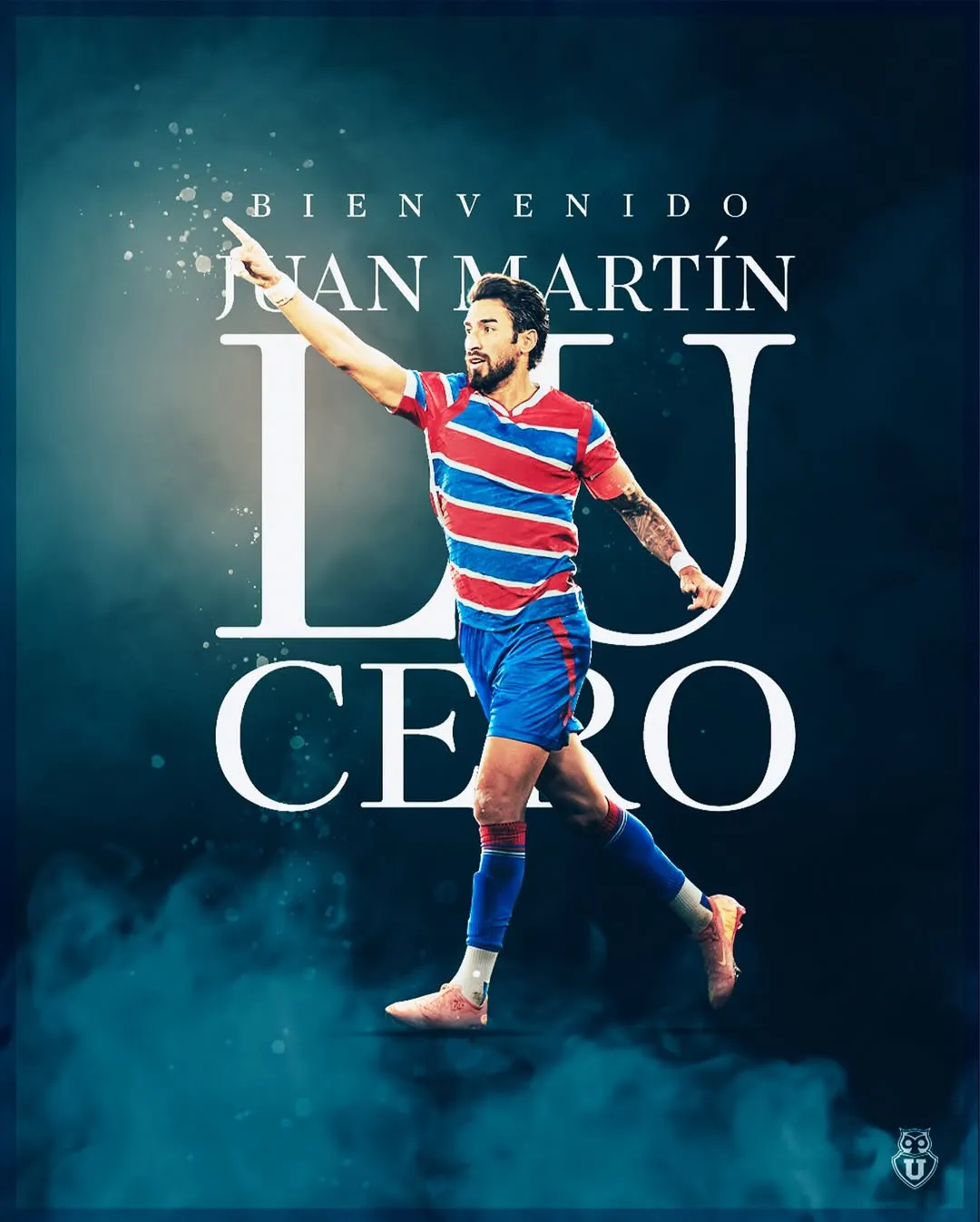 Universidad de Chile confirmó a Juan Martín Lucero. (Imagen: Club Universidad de Chile)