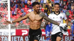 Juan Martín Lucero se olvida de Colo Colo. (Foto: Jonnathan Oyarzún/Photosport)