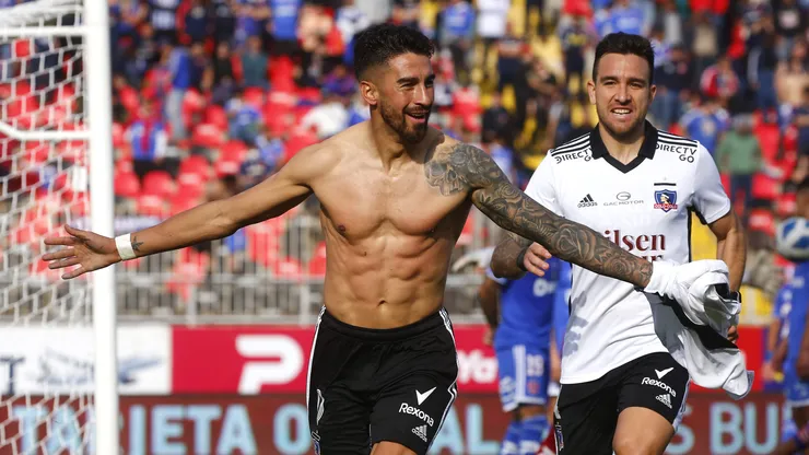 Juan Martín Lucero se olvida de Colo Colo. (Foto: Jonnathan Oyarzún/Photosport)