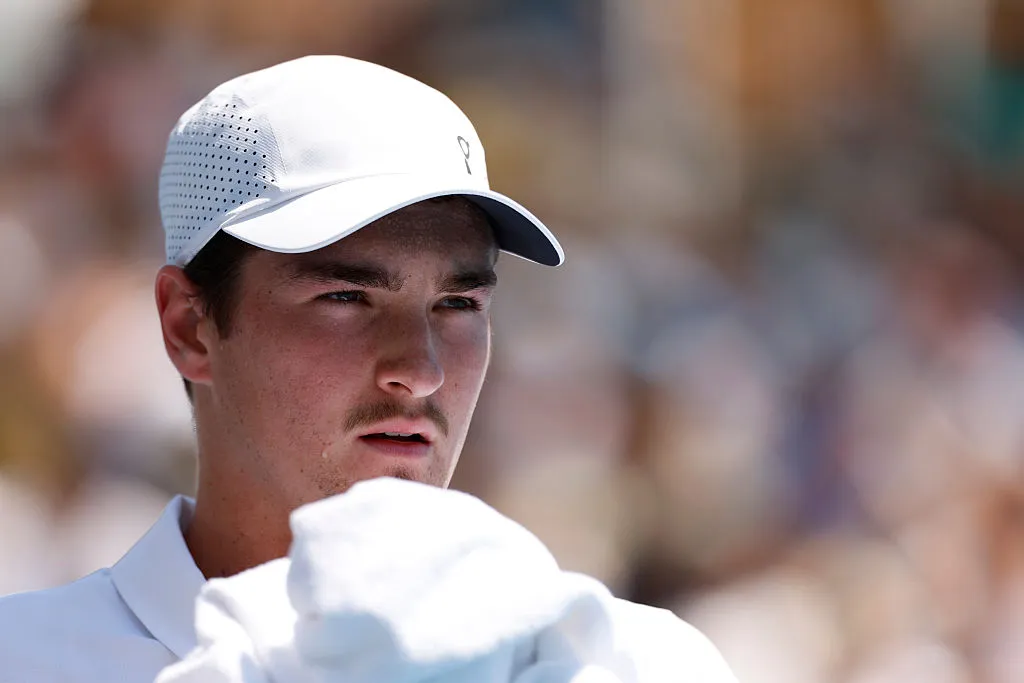 Joao Fonseca renoció que no llegó al 100% al Australian Open (Getty Images).