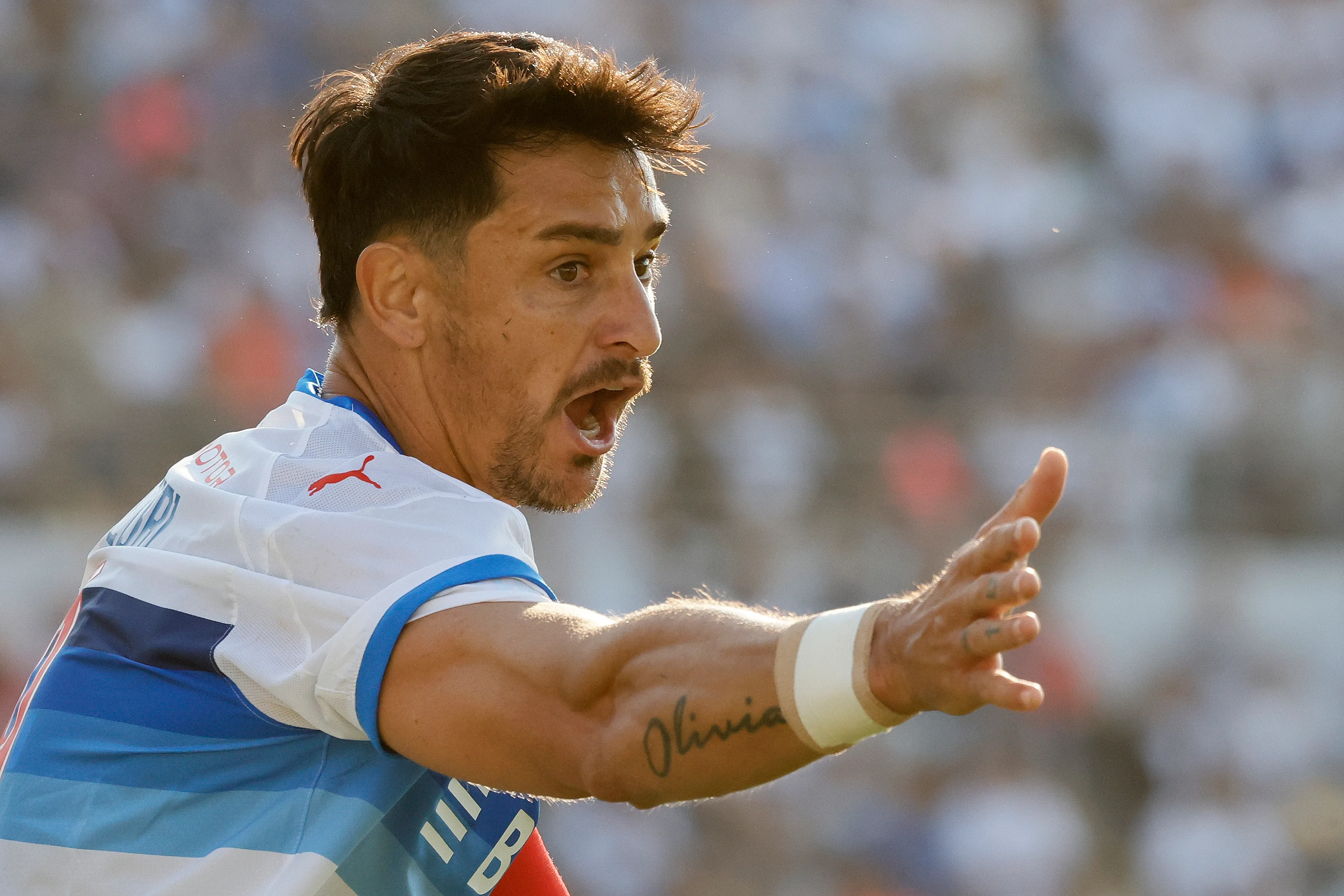 Fernando Zampedri fue el héroe de la UC ante Huachipato