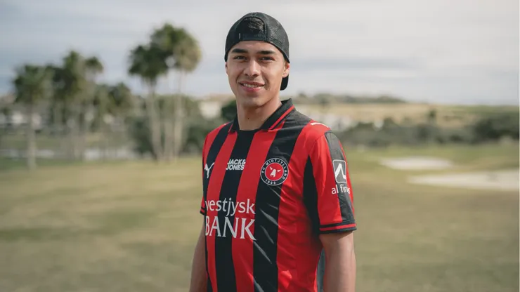 Darío Osorio es la principal estrella del FC Midtjylland.
