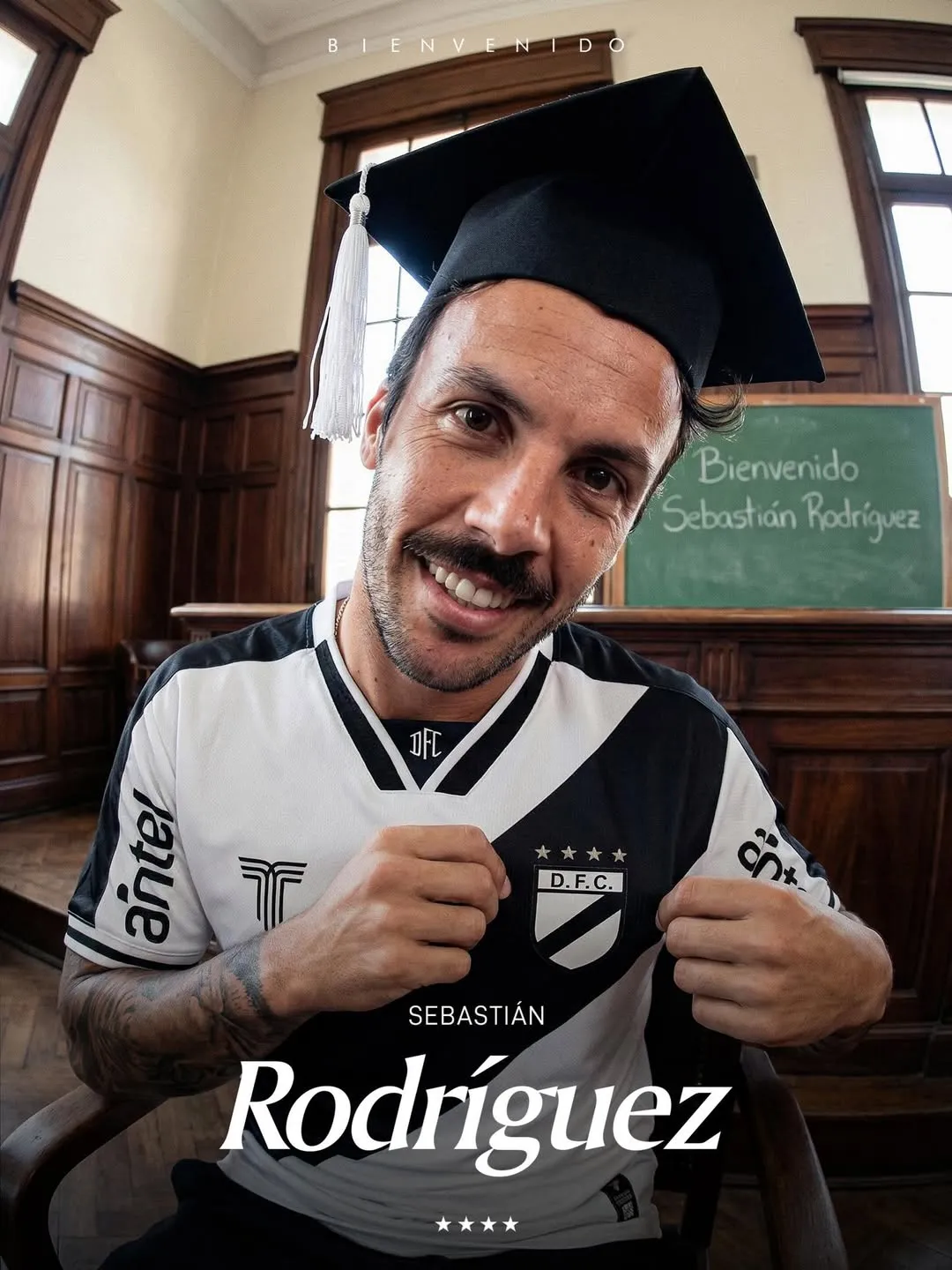 Sebastián Rodríguez encontró equipo tras salir de Universidad de Chile. (Imagen: Danubio)