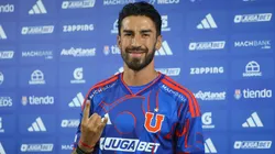 Juan Martín Lucero fue presentado en Universidad de Chile.