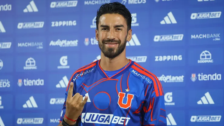 Juan Martín Lucero fue presentado en Universidad de Chile.