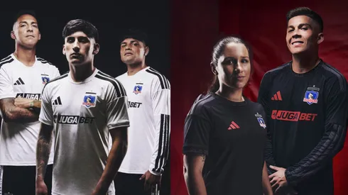 Colo Colo presentó su nueva camiseta 2026.
