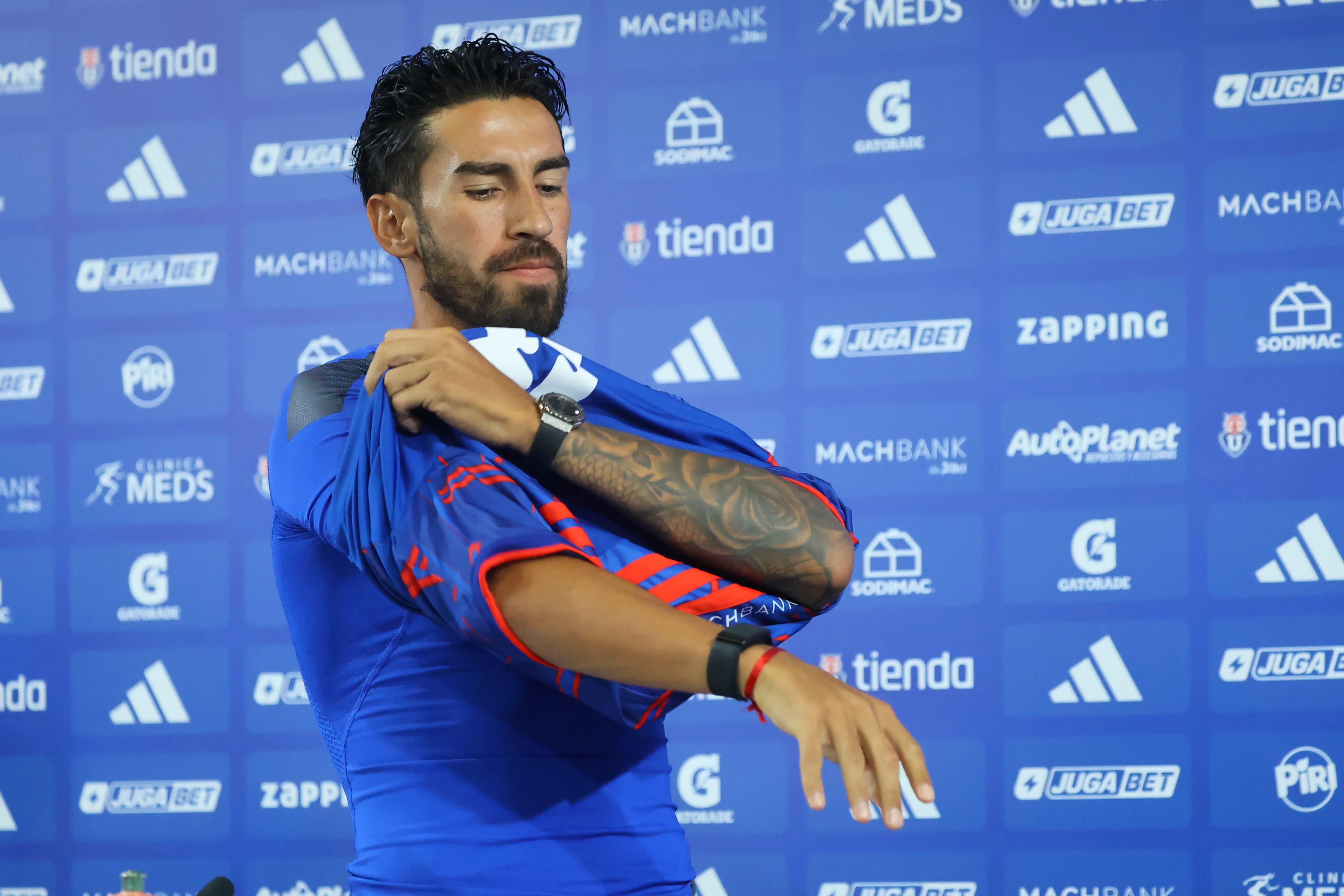 Juan Martín Lucero llegó a Universidad de Chile y reveló: Matías Zaldivia fue clave en ello. (Imagen: Photosport)