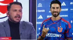 Muricio Pinilla le deja clara la meta a Juan Martín Lucero en la U