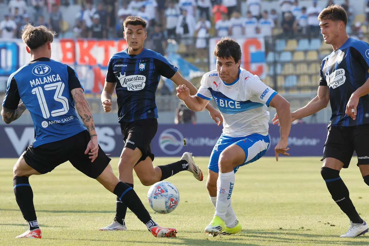 Montes en duda en la UC | Foto: Photosport