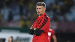 Fernando Ortiz en el cierre de la participación de Colo Colo en la Serie Río de La Plata. (Foto: Gastón Britos/Focouy/Photosport)