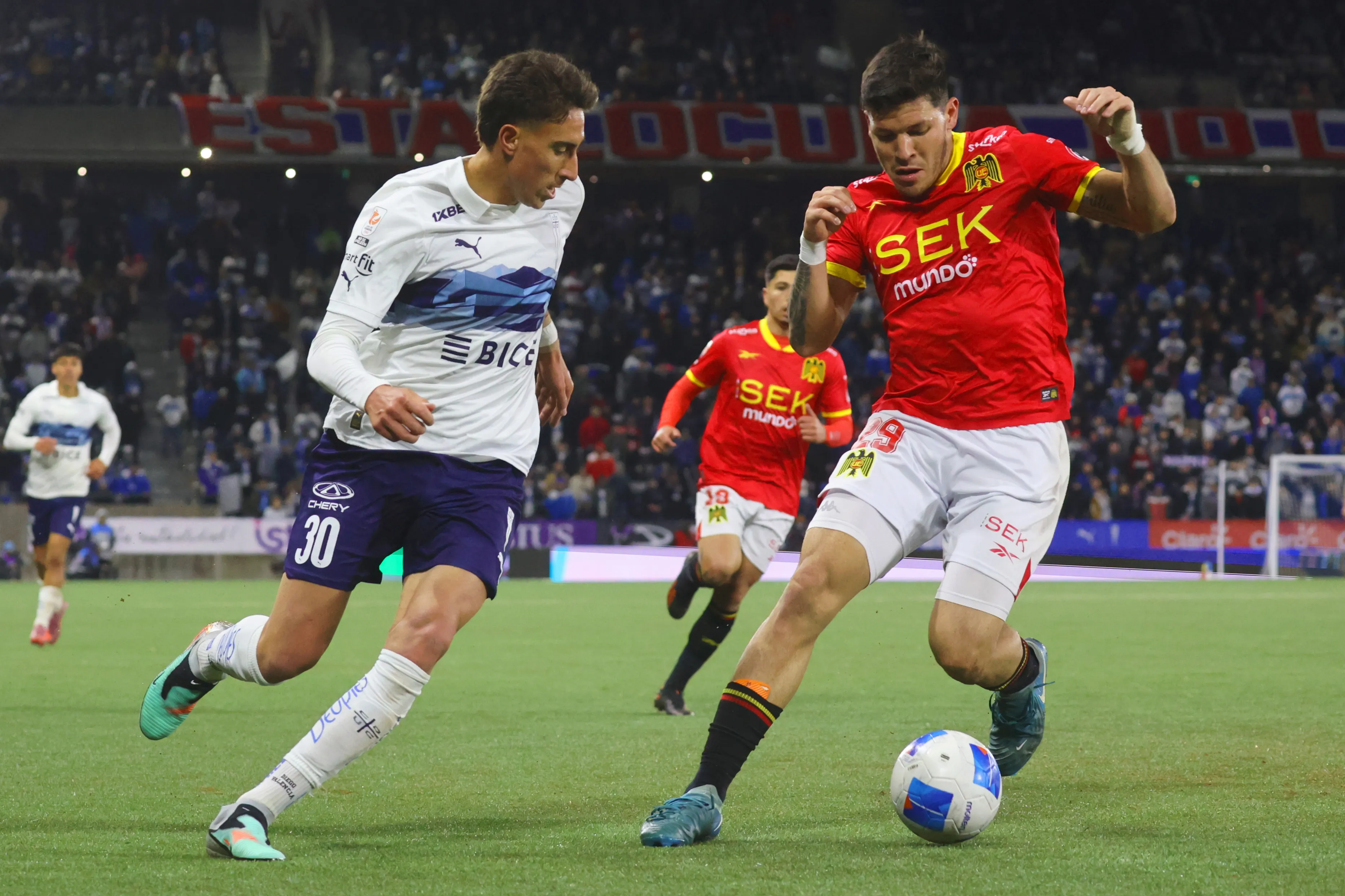 Bianneider Tamayo alcanzó a disputar 12 partidos con el elenco rojo | FOTO: Dragomir Yankovic/Photosport