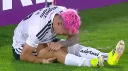Cristián Zavala y sus muecas de dolor que preocupan a Colo Colo.