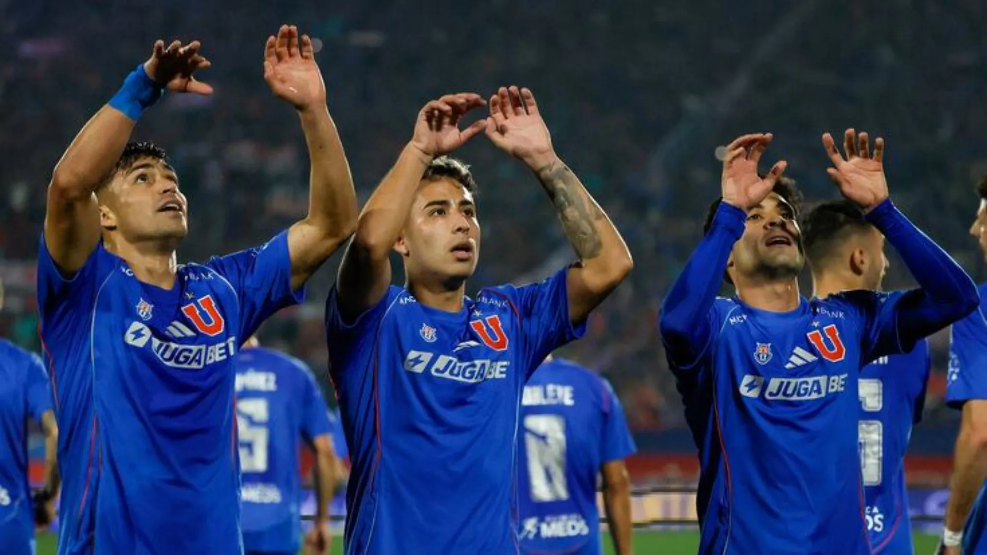 Hormazábal, Assadi y Altamirano han forjado una linda amistad en la U | FOTO: Photosport