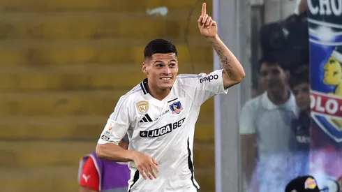 Lucas Cepeda se despidió de Colo Colo antes de partir a España. (Foto: Photosport)
