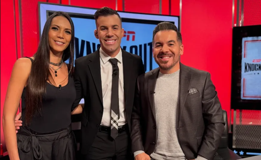 Ivette, Tonga y Andrés no seguirán relatando la UFC para Latinoamérica. (Foto: ESPN)