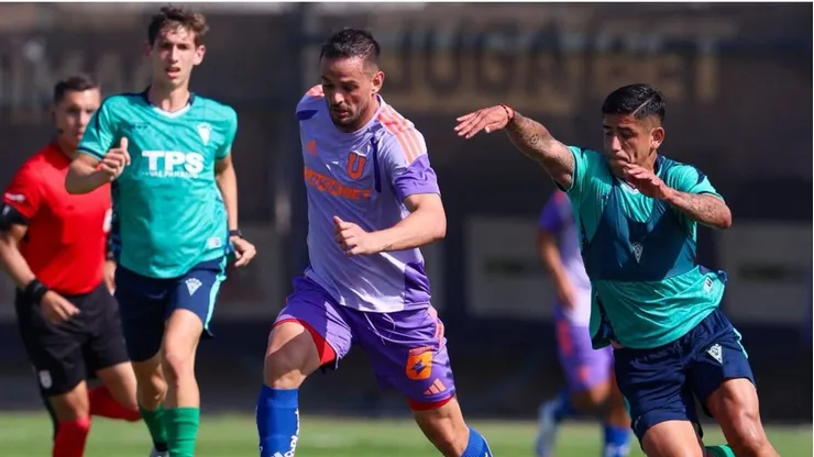 Universidad de Chile y su formación para enfrentar a Universitario