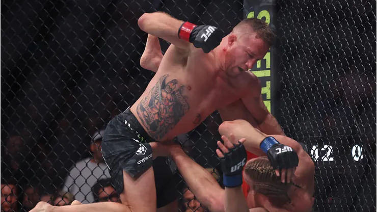 Justin Gaethje es nuevo campeón interino de las 155 libras en UFC (Photo by Ian Maule/Getty Images)