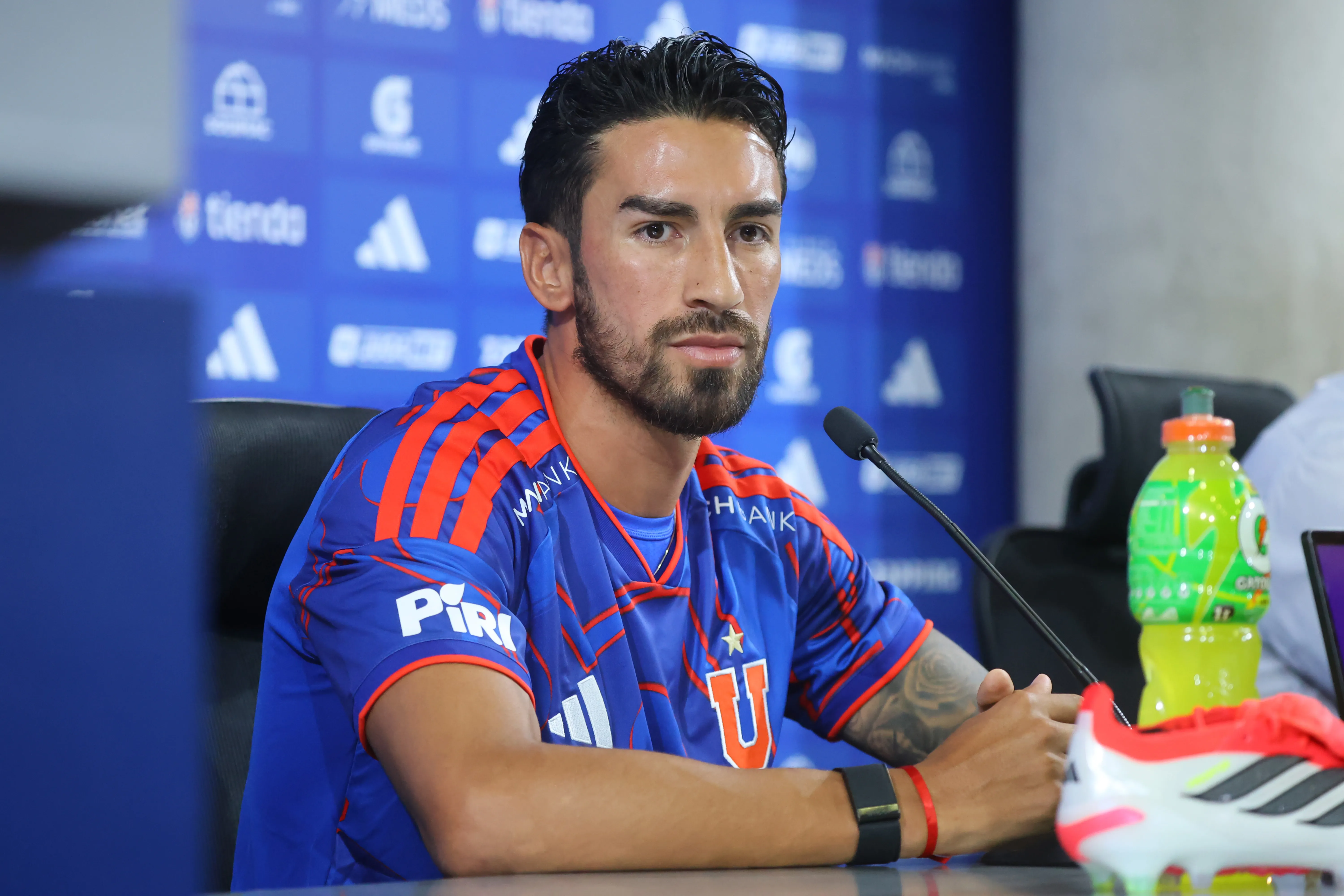 El Gato Lucero convirtió su primer tanto con la camiseta de la U | FOTO: Jonnathan Oyarzun/Photosport