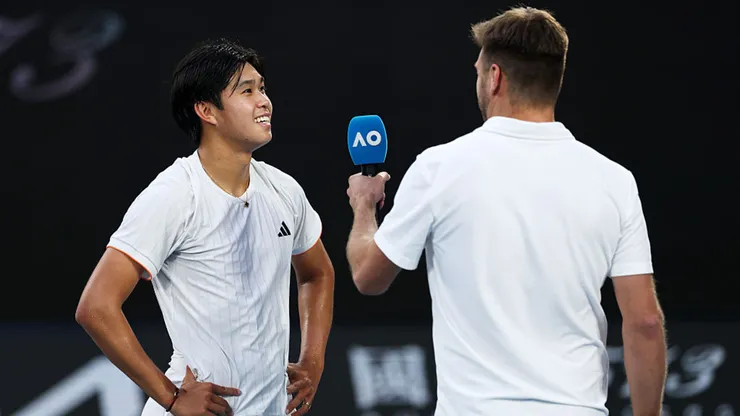 Learner Tien es la gran sorpresa en el Abierto de Australia
