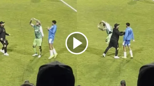 Diego Sánchez casi desata una batalla campal tras la Supercopa.
