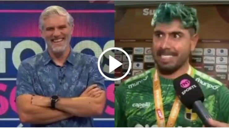 Luego de ganar la Supercopa con Coquimbo, Diego Sánchez se burló con todo del periodista de TNT Sports.