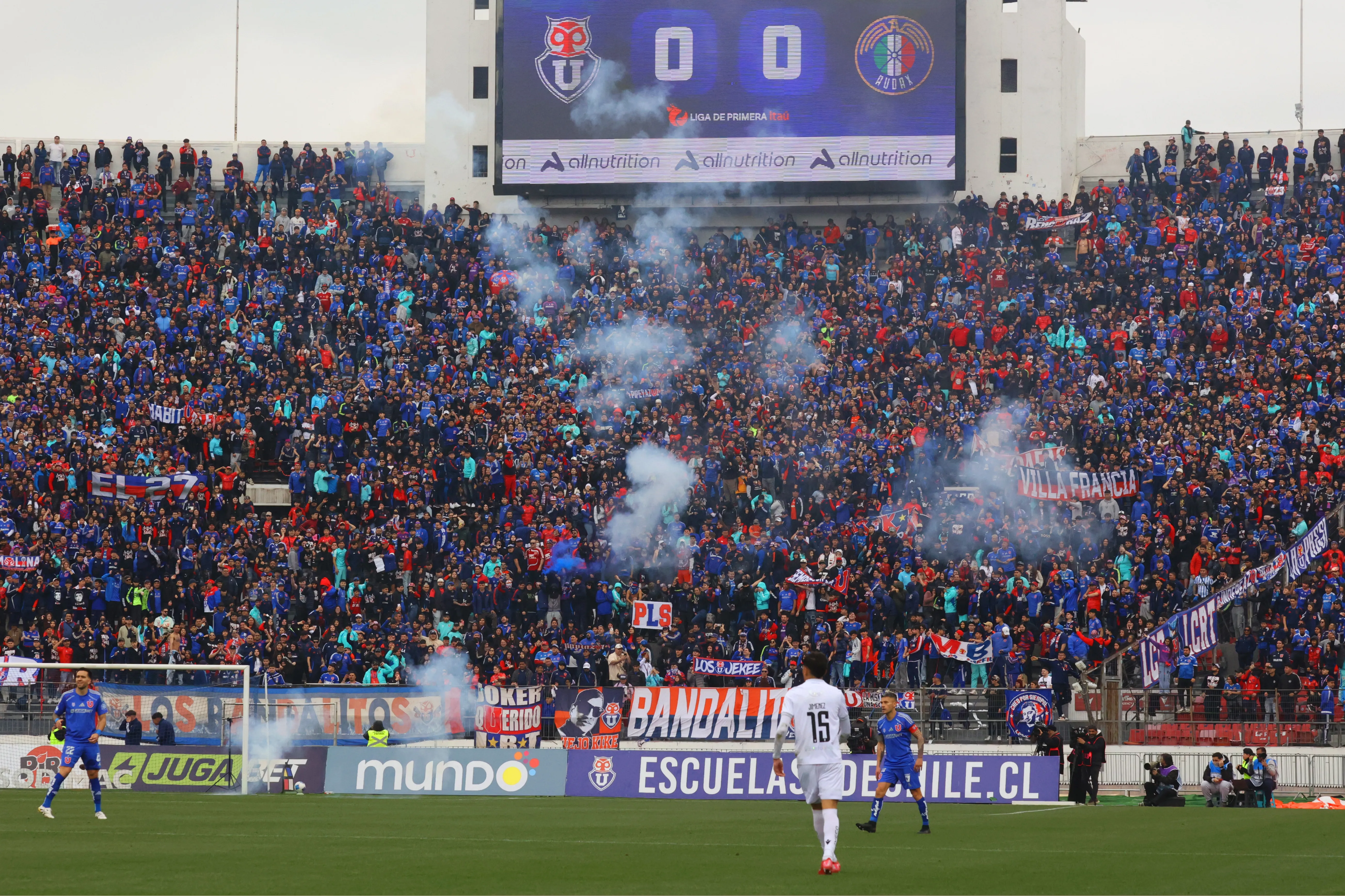 Este viernes, la U salta a la cancha del Estadio Nacional | FOTO: Dragomir Yankovic/Photosport