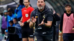 El técnico pirata se refirió a distintos temas dentro de lo ocurrido en la final de la Supercopa.