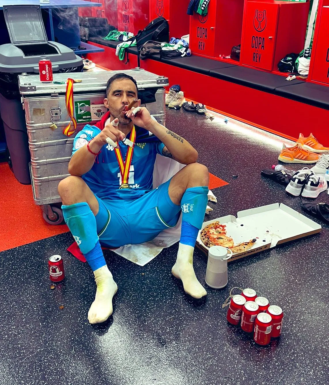 Claudio Bravo campeón en Real Betis