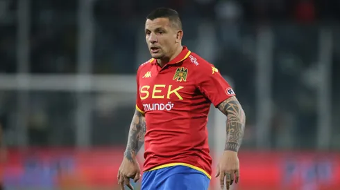 Unión Española tomó decisión final con Emiliano Vecchio. (Foto: Jonnathan Oyarzún/Photosport)
